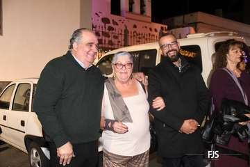 Papá Noel irrumpe en Lomo Magullo en un 4x4/FJS Fotografía.